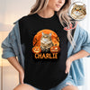 Custom Halloween Cat Photo Dark Shirt Spooky Season Shirt Cat Lovers Halloween Gift CH07 899620