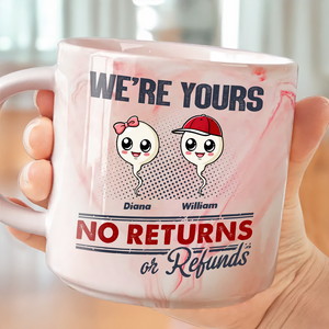 Personalized You Made The Choice And We're Yours Chaos Marble Mug LM32 893285