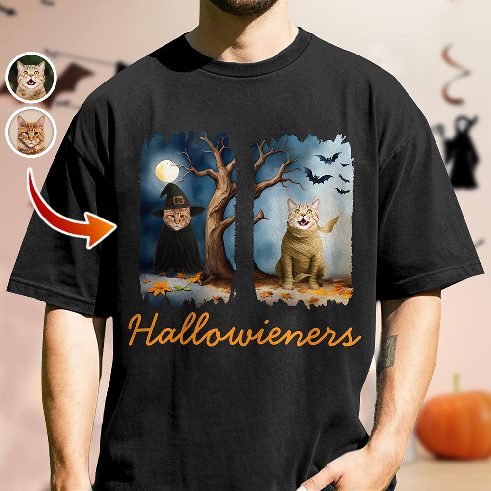 Custom Dog Cat Photo Hallowieners Comfort Shirt For Halloween TH10 896161