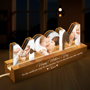 Custom Photo Happy Mother's Day LED Night Light HA75 891942