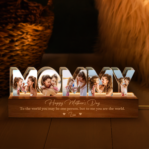 Custom Photo Happy Mother's Day LED Night Light HA75 891942