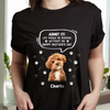 Custom Photo Life Would Be Boring Without Me Dog Cat Dark Shirt HA75 892320