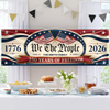 Custom Family Name 250 Years Of Freedom We The People America 1776–2026 Patriotic Banner HO82 902868