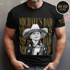 Personalized Vintage Photo Dad Mom Short Sleeve Print Shirt HA75 921590