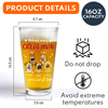 Behind Every Great Man Are A Lot Of Dogs Print Beer Glass Personalized Gift For Dog Dad HO82 894138