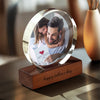 Custom Dad & Kid Photo Round Acrylic Frame Block Father's Day Gift For Dad HA75 892378