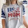 Custom Name USA Mom With 250 Years Anniversary AOP Shirt HO82 901914