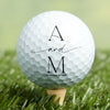 Personalized Wedding Golf Ball for Couples, Golf Lover Gift CH07 180282