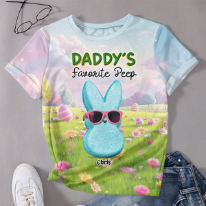 Personalized Grandma's Favorite Peeps Easter 3D Shirt Gift For Mom, Grandma HA75 891954