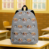 Custom Dog Face And Paw - Personalized Custom 3D Inflated Effect Backpack CH07 911152