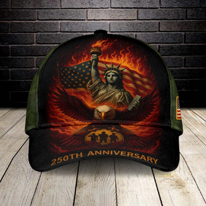 250th Anniversary Liberty Eagle Patriotic USA Classic Cap HO82 900112
