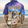 Custom Photo Cat Portrait Retro Style Hawaii Shirt TH10 892953