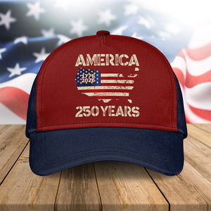 250 Years America Anniversary 250th Independence Day Classic Cap HO82 900346