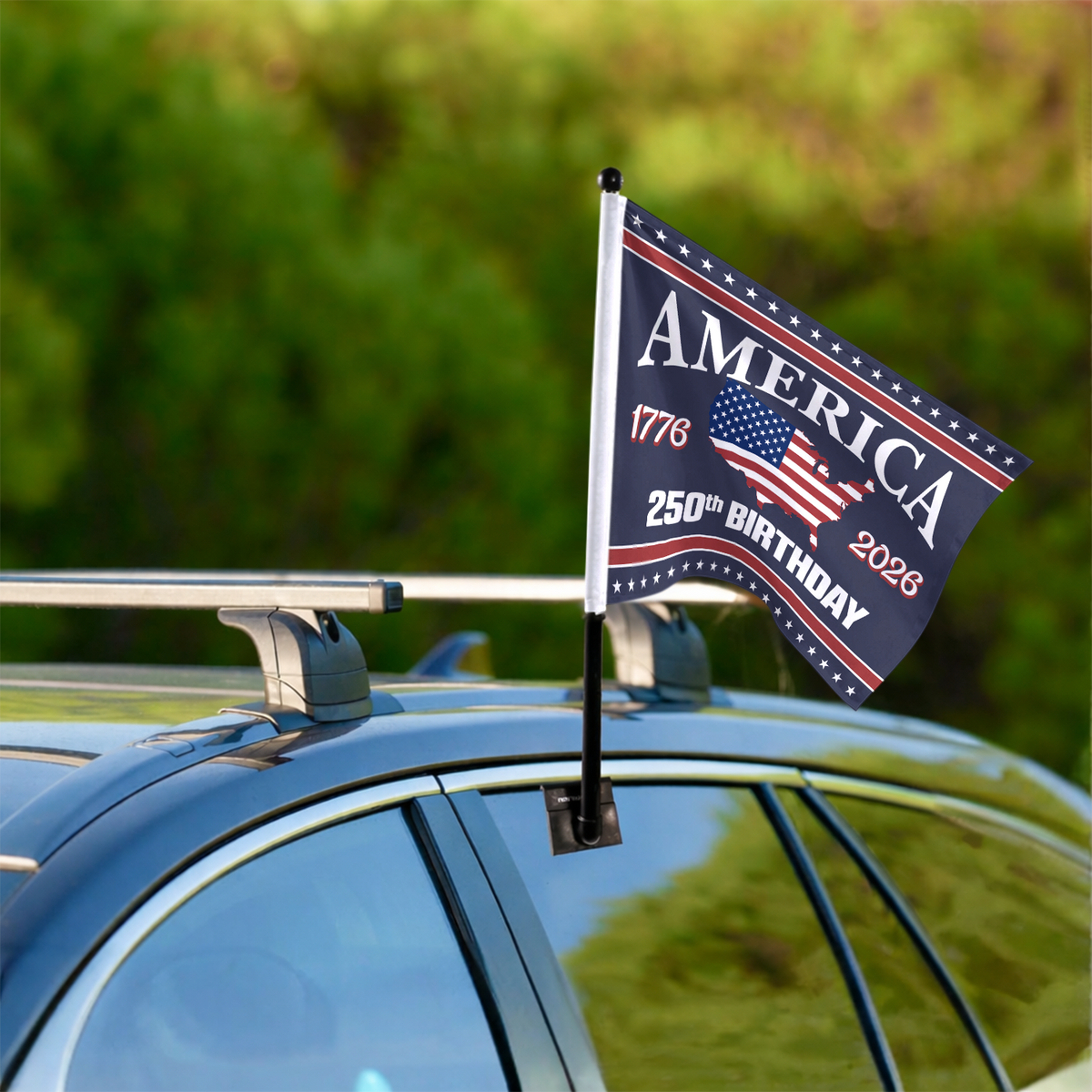 250th Birthday America 1776-2026 4th Of July Car Flag HA75 898856