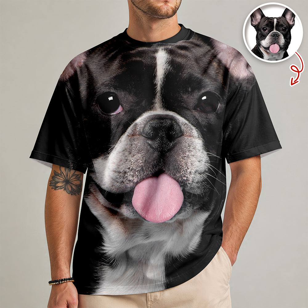 Personalized Photo 3D Shirt For Dog Cat Pet Lover HA75 921954