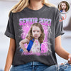Personalized Senior 2027 Photo Comfort Shirt Last First Day School Gift CH07 180286