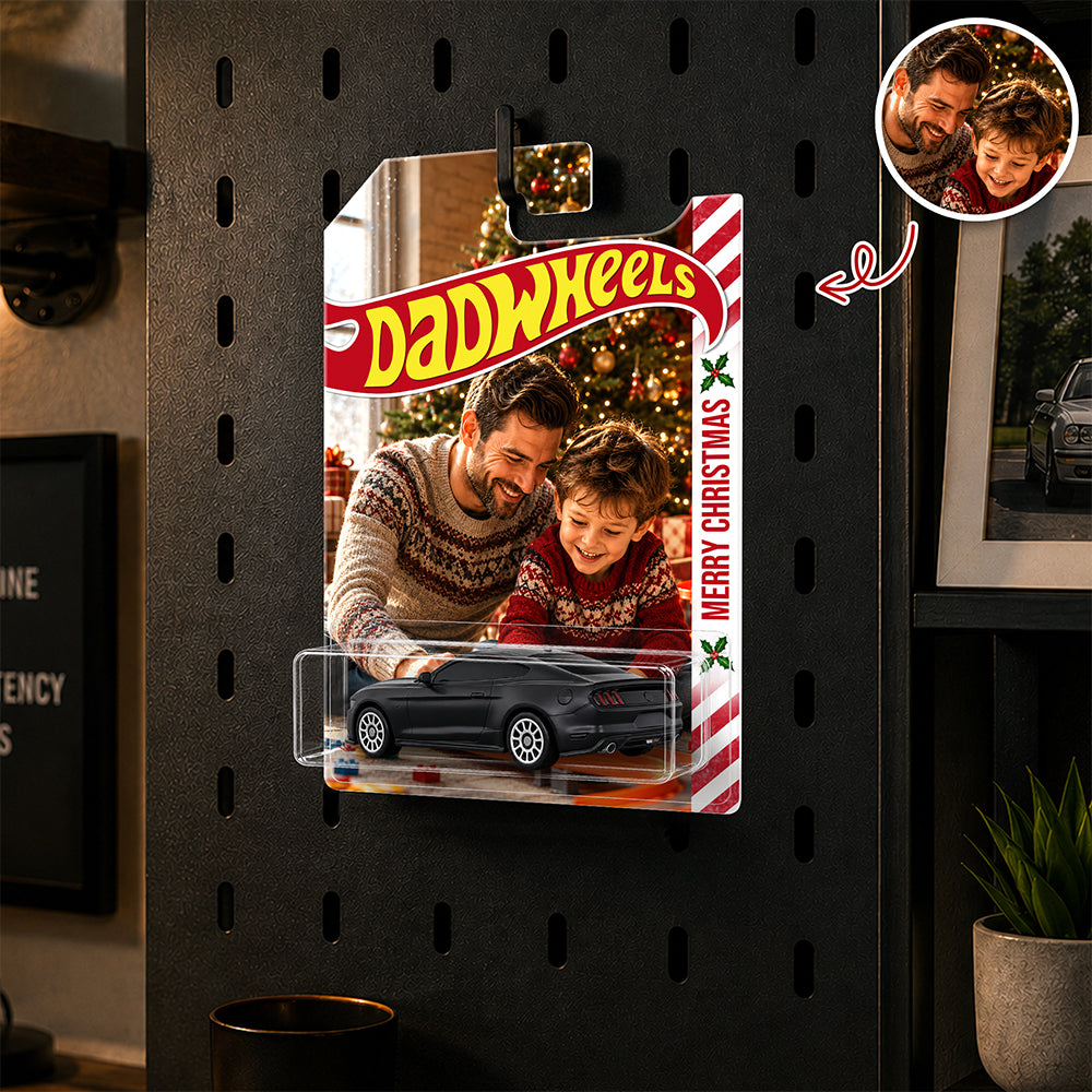 Personalized Dad Wheels Packaging for Dad, Christmas Custom Collector Gift HO82 903172