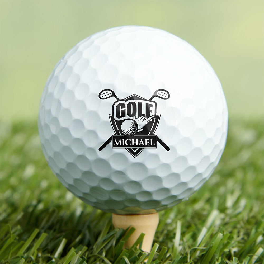 Custom Golf Ball Stamp with Gift Box – Personalized Golf Ball Markers Gift for Dad, Golf Lover Gifts, Golf Accessories for Men, Father HO82 900602