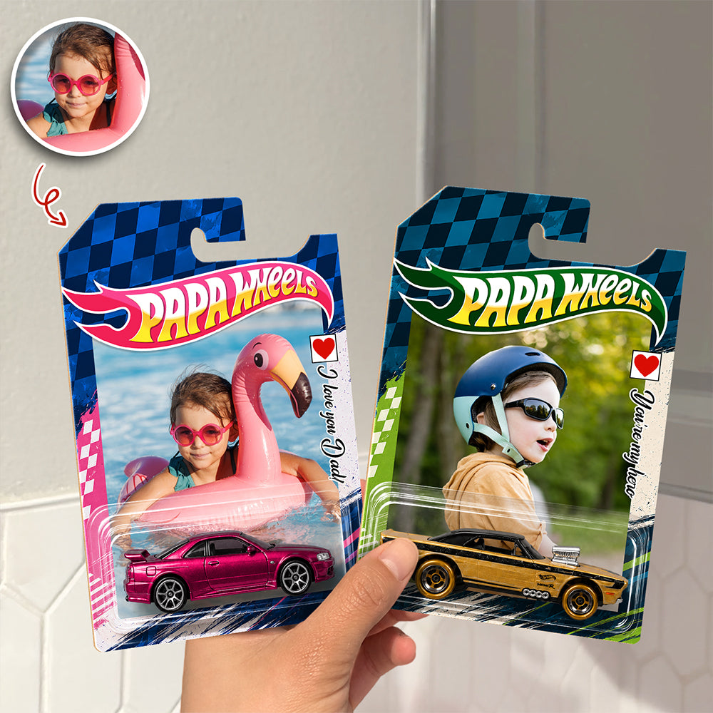 Personalized Love You Dad Wheels Packaging for Dad, Father's Day Custom Collector Gift HA75 921532