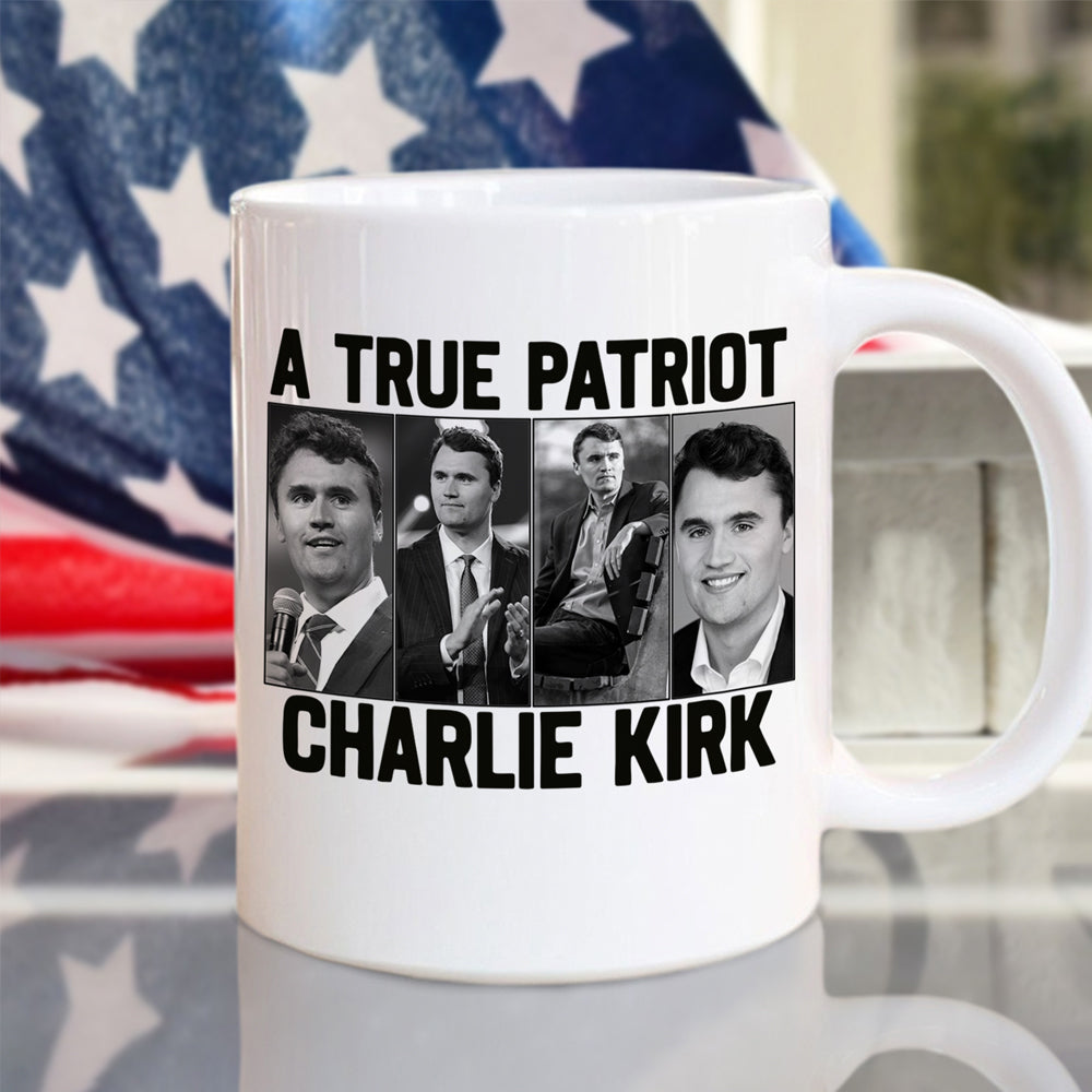Justice for Charlie Kirk - Prayers Up for Charlie White Mug HA75 64488