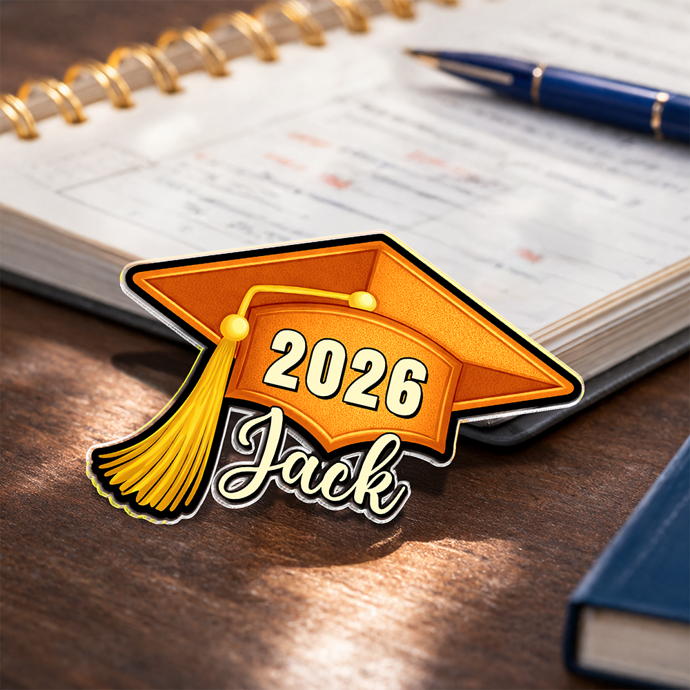 Custom Name Class of 2026 Graduation Acrylic Pin HA75 921032