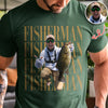 Personalized Vintage Photo Fisherman Comfort Shirt For Fishing Lovers HA75 921700