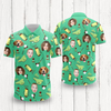 Custom Face Golf Polo Shirt Gift For Golfers, Gift For Dad, Husband HA75 898688