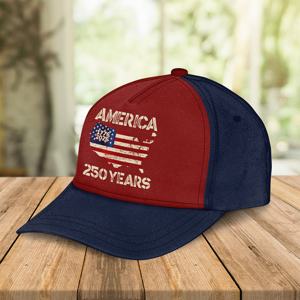 250 Years America Anniversary 250th Independence Day Classic Cap HO82 900346