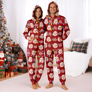 Custom Funny Kids Photo Best Mommy Daddy Ever Christmas Light Onesite Pajamas CH07 899840