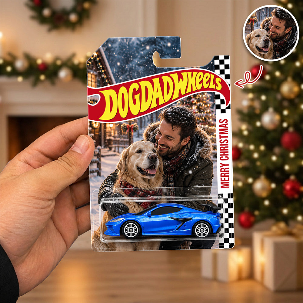 Custom Photo Best Dog Cat Dad/Mom Ever Wheels Gift For Dad, Mom, Pet Lovers HO82 903176
