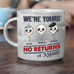 Personalized You Made The Choice And We're Yours Chaos Marble Mug LM32 893285