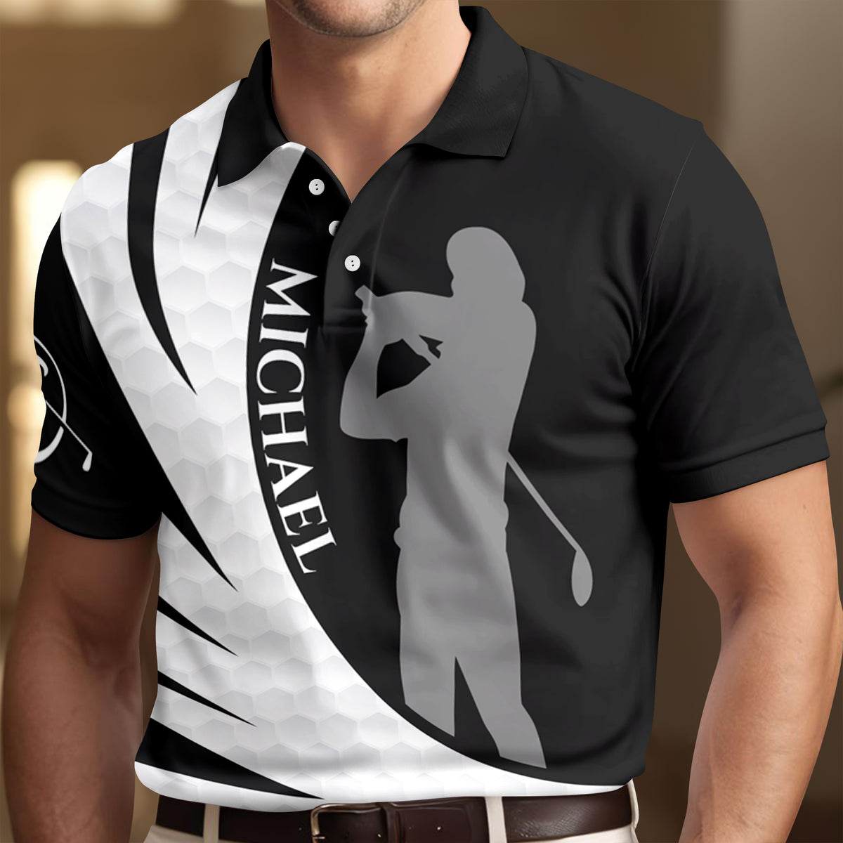 Personalized I Made A Bogey On Every Hole Funny Golf Polo Shirt, Simple Golf Shirt Design With Sayings HO82 900822