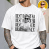 Personalized Vintage Photo Best Dad Mom Ever Bright Shirt HA75 921458