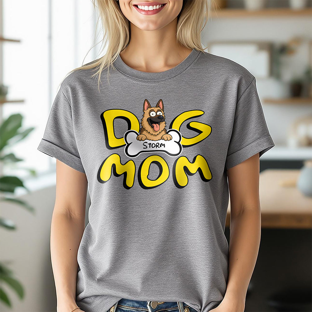 Personalized Dog Mom Dog Dad Bright Shirt Dog Lovers Gifts CH07 895632