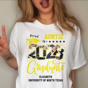 Custom Photo Proud Family Of A Graduate Graduation Shirt For Family Members HA75 891932