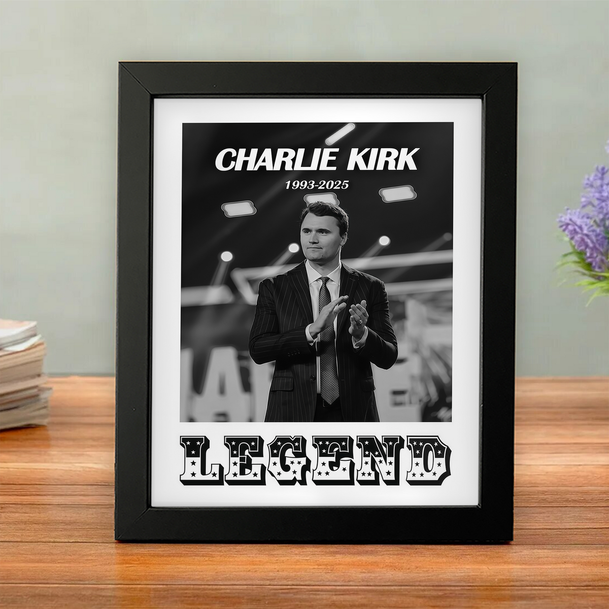 Charlie Kirk Legend Picture Frame TH10 64465