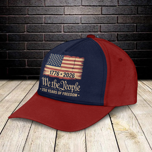 America 250th Birthday US Flag 250 Years We The People Classic Cap HO82 900094