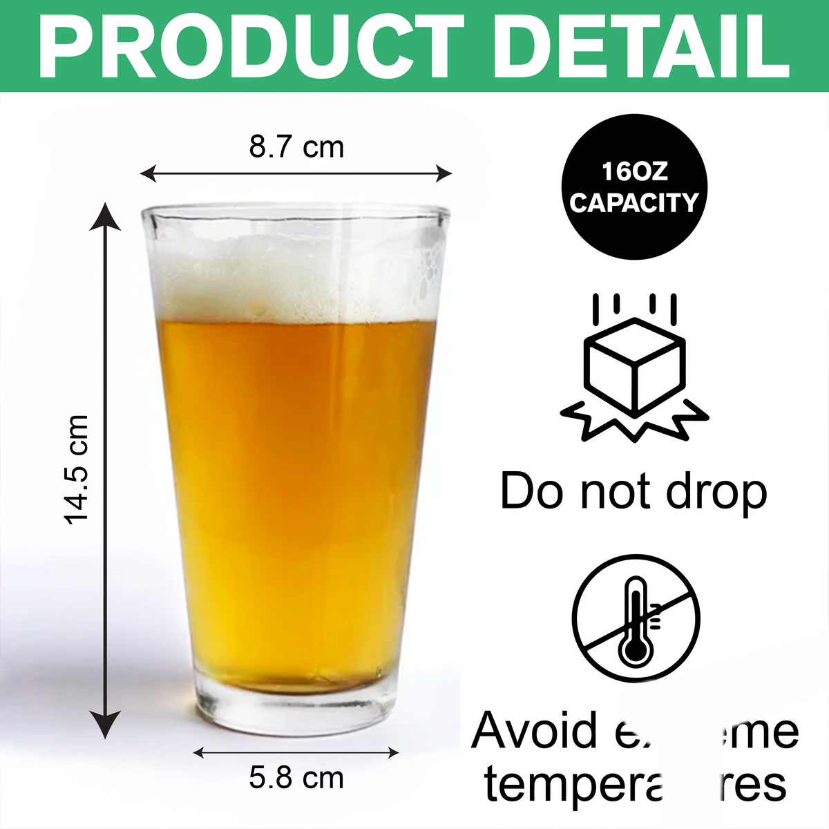 Custom Photo Best F*cking Dog Dad Ever Beer Glass Gift For Dog Lover CH07 895590