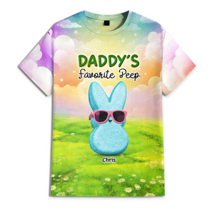 Personalized Grandma's Favorite Peeps Easter 3D Shirt Gift For Mom, Grandma HA75 891954