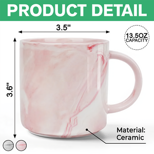 Personalized You Made The Choice And We're Yours Chaos Marble Mug LM32 893285