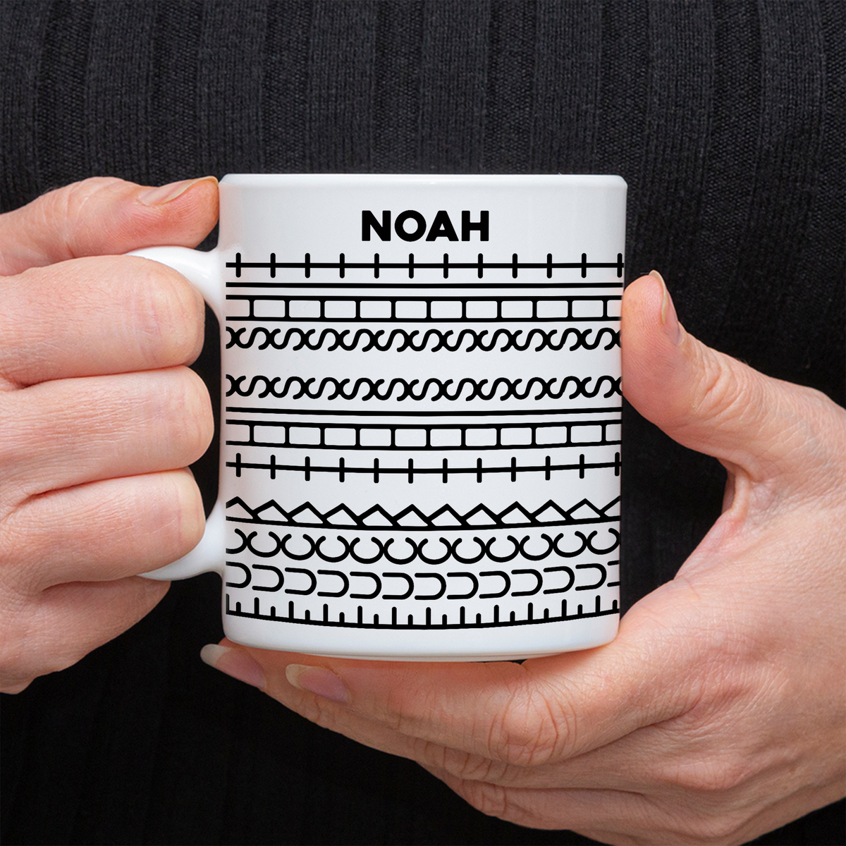 Custom Hidden Swear Message Funny Office Gift For Work Bestie - Personalized Print Full Mug CH07 895908