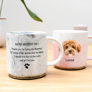 Custom Photo Thank You For Being My Mommy Marble Mug TH10 892441