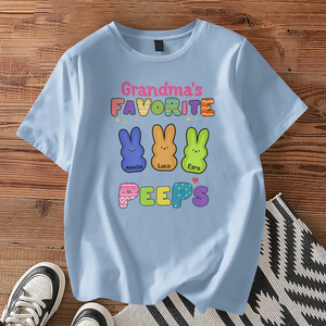 Personalized Gift For Grandma Easter Peeps Shirt TH10 892451