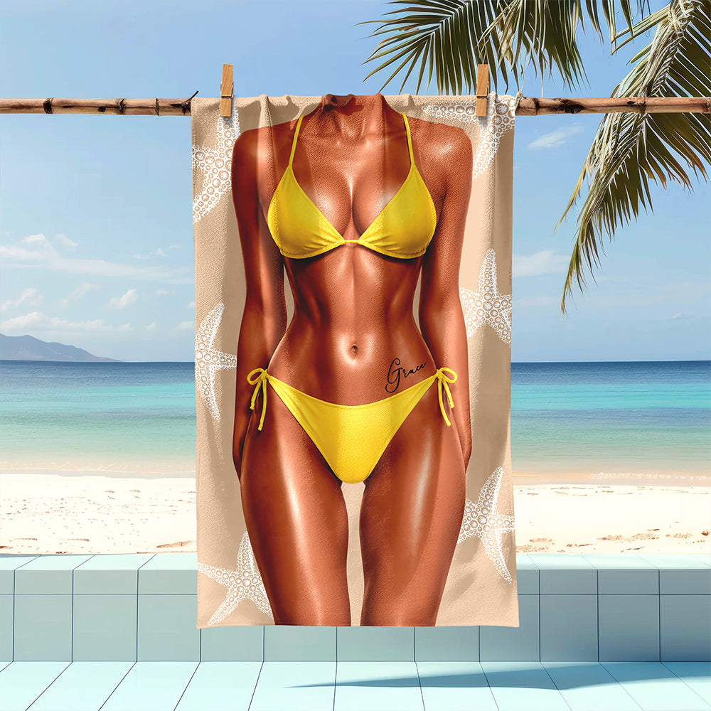 Personalized Beach Towel Funny Summer Party Gifts For Women, Summer Girls Trip HA75 921788