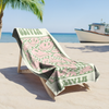 Personalized Smile Flower With Name Best Retro Summer Beach Towels LM32 893669