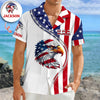 Custom Name American Pride Patriotic 250th Anniversary Eagle Hawaii Shirt HA75 921096
