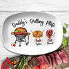 Daddy's Grilling Plate Platter Personalized Father's Day Gifts Grill Gifts CH07 895932