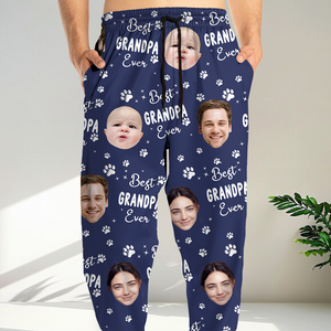 Custom Funny Face Best Dad Ever Sweatpants For Family LM32 893619