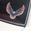 American Eagle With Flag Patriotic Car Window Decal Sticker HA75 898394