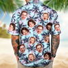 Custom Human Face Photo On Family Hawaii Shirt TH10 892647